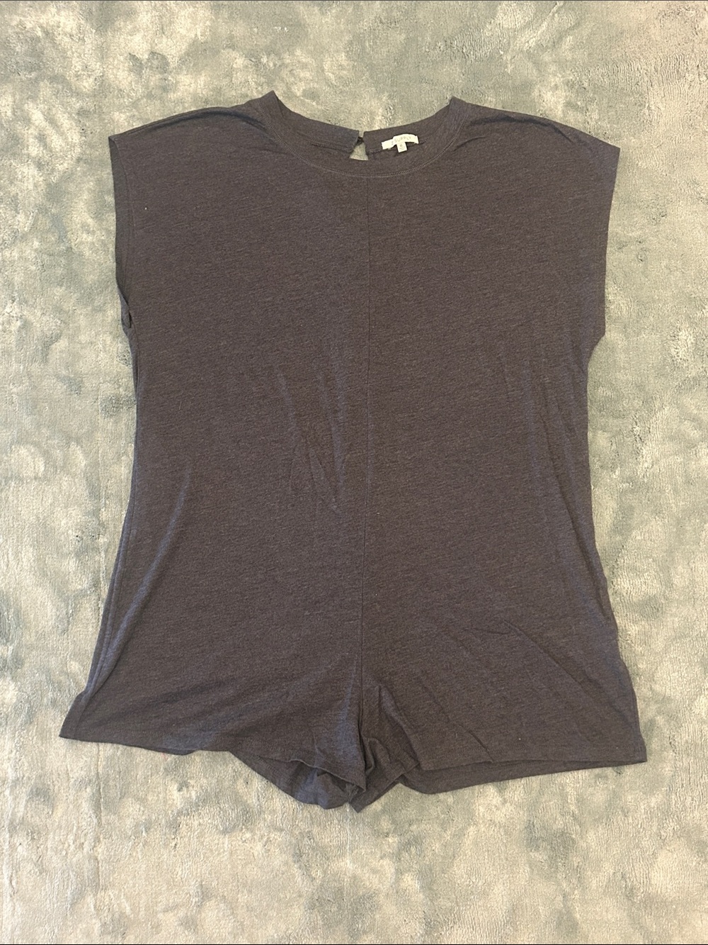 Z Supply Charcoal Grey Romper - Size XL